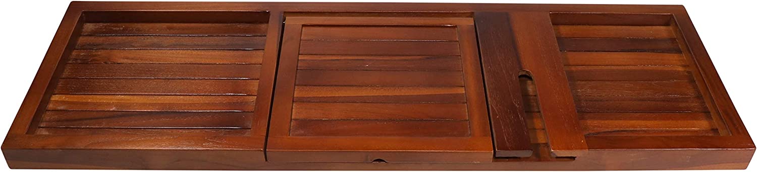 ALATEAK Teak Bathtub Table