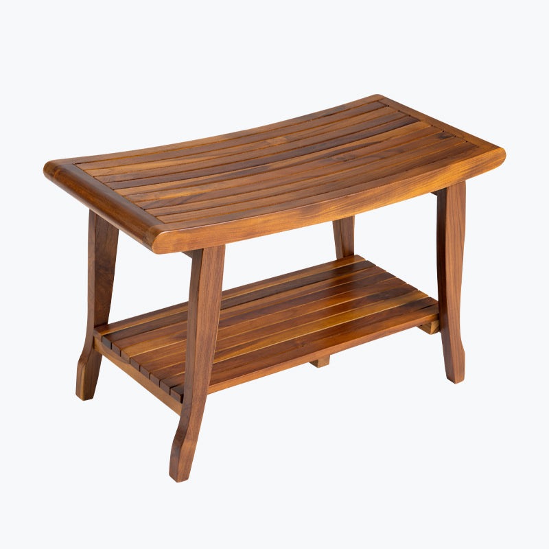 ALATEAK Indoor Outdoor Patio Garden Yard Bath Shower Spa Waterproof Stool Bench