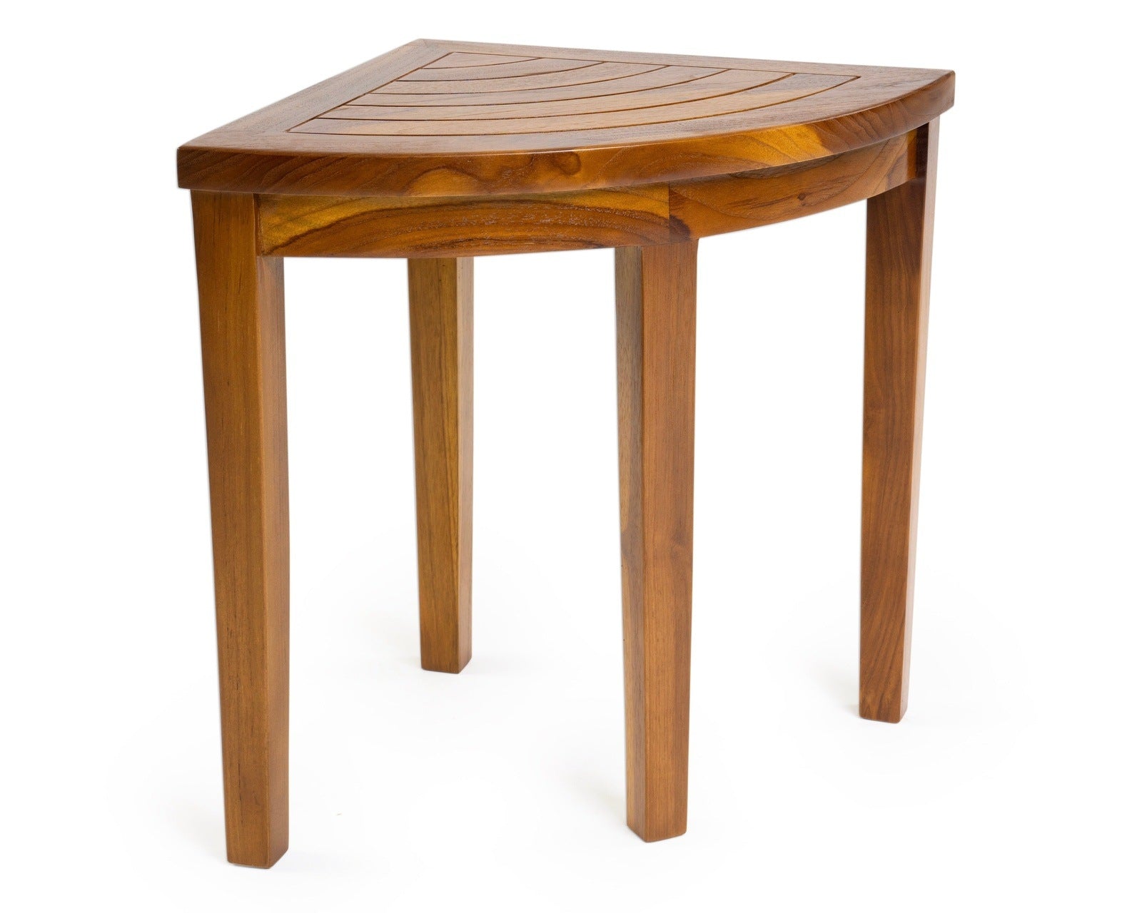 ALATEAK Wood Bath Spa Shower Stool Table Bench Fully Assembled