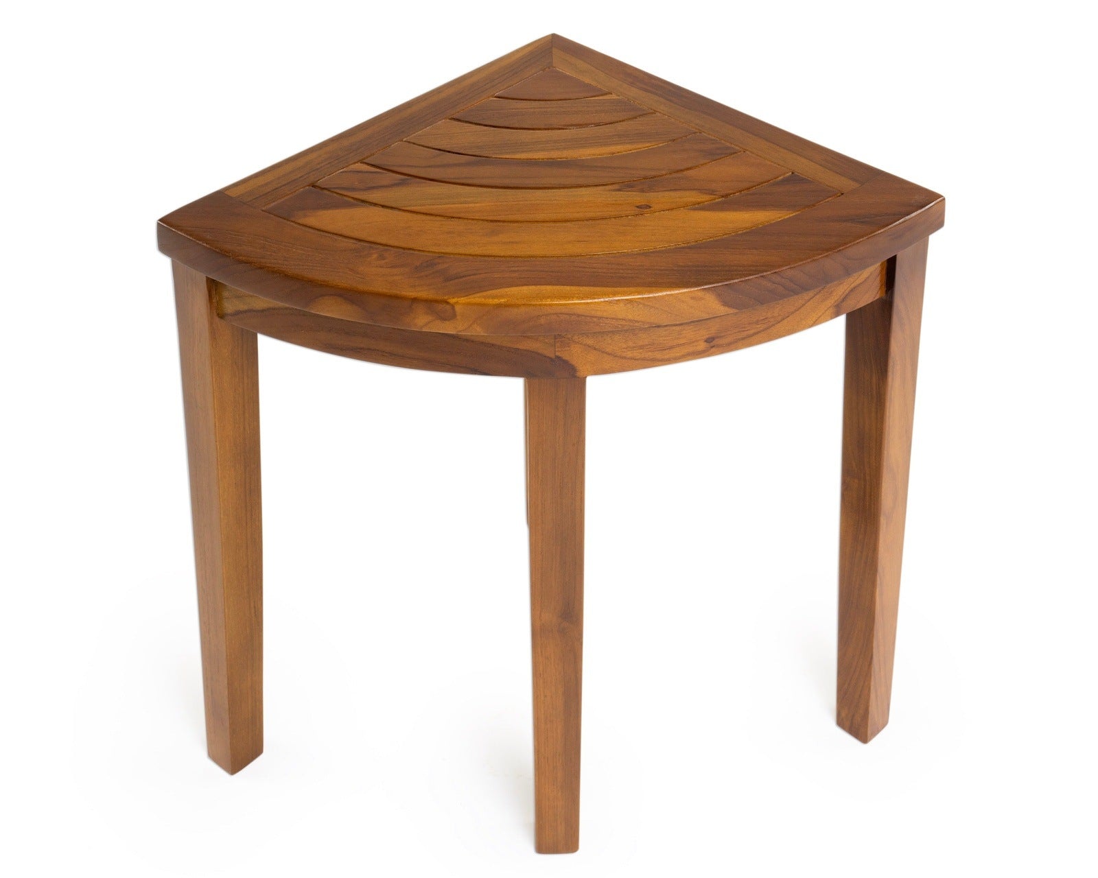 ALATEAK Wood Bath Spa Shower Stool Table Bench Fully Assembled