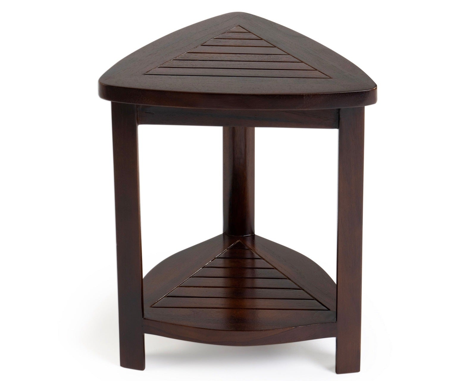 ALA TEAK Bath Spa Shower Stool Corner Table Bench Stool Fully Assembled