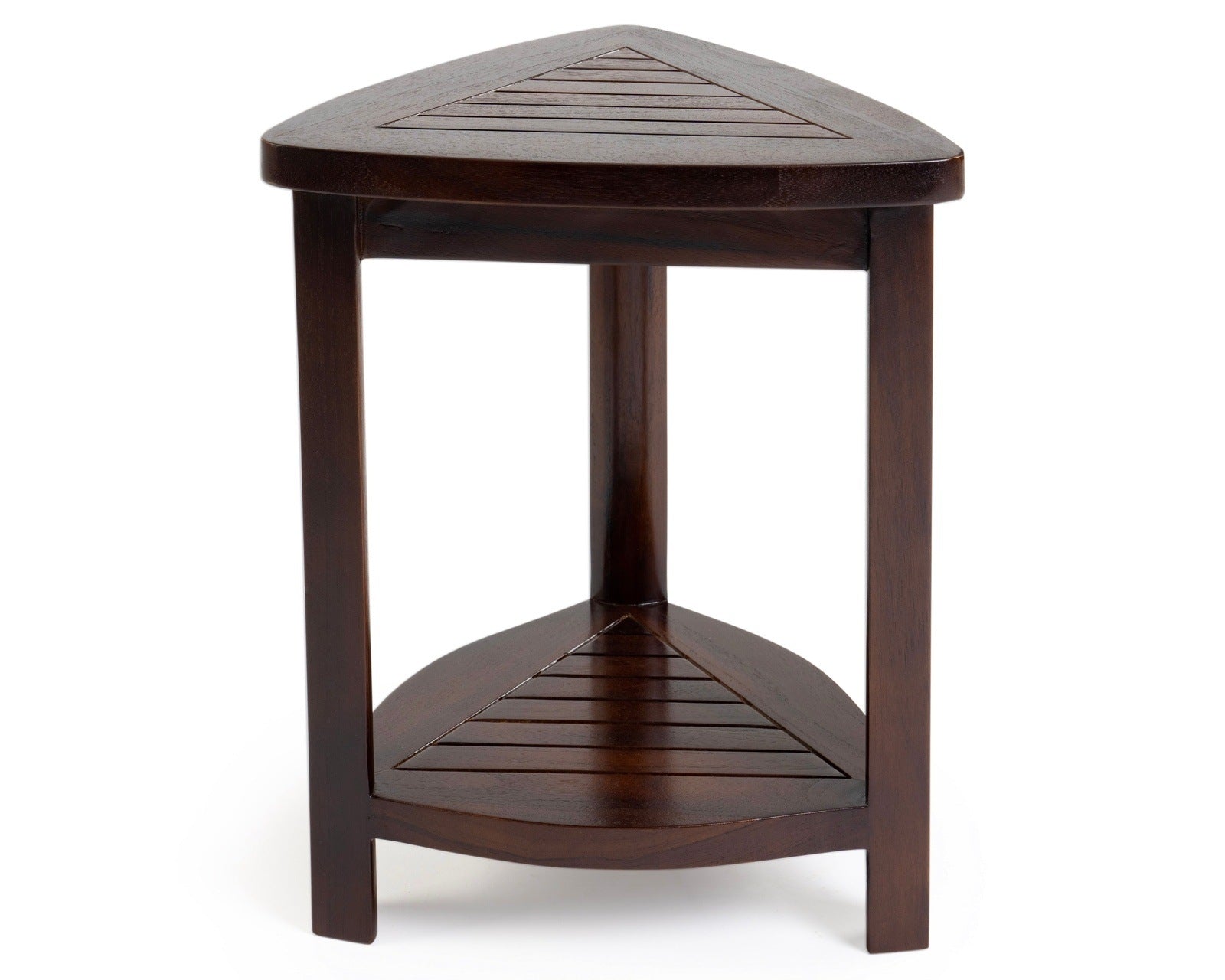 ALA TEAK Bath Spa Shower Stool Corner Table Bench Stool Fully Assembled