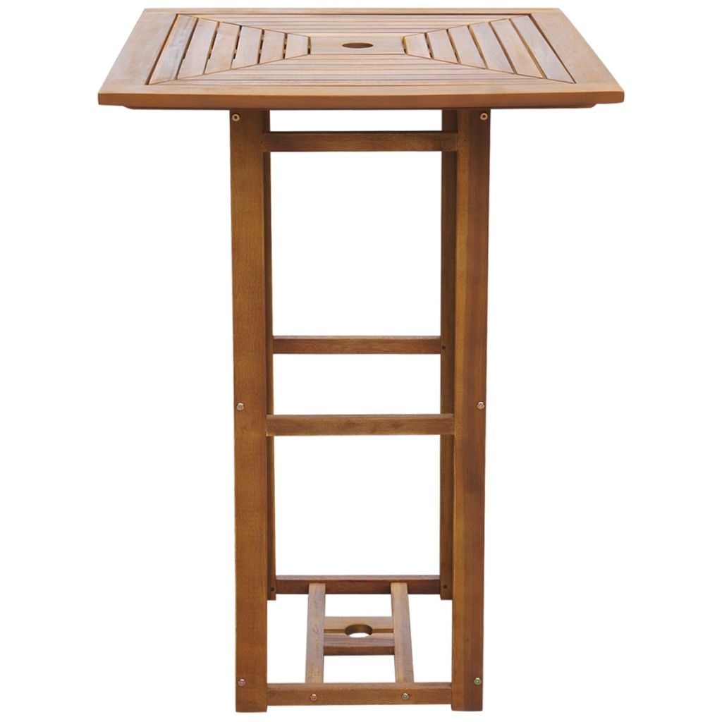 Outdoor Bar Table Acacia Wood