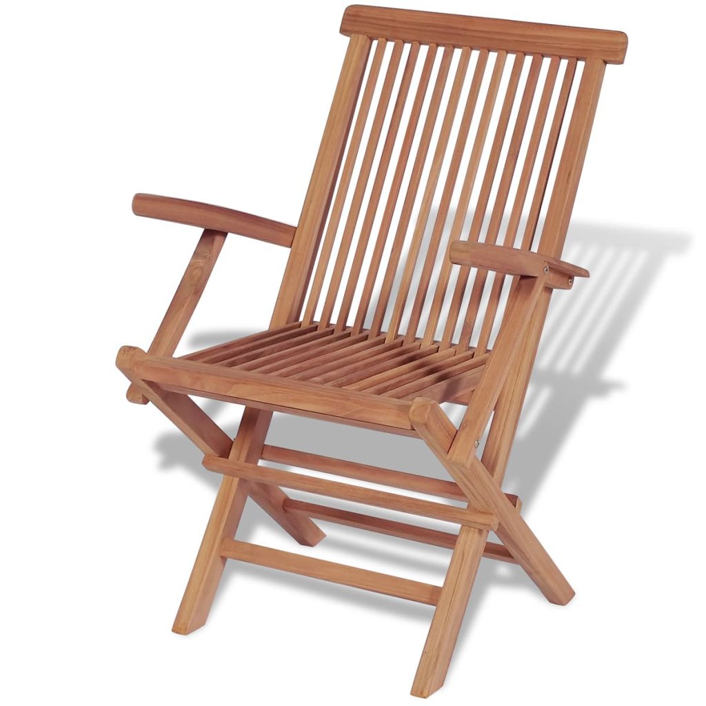 Outdoor Dining Set 11 Pieces Teak