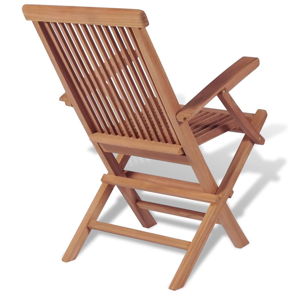 Outdoor Dining Set 11 Pieces Teak