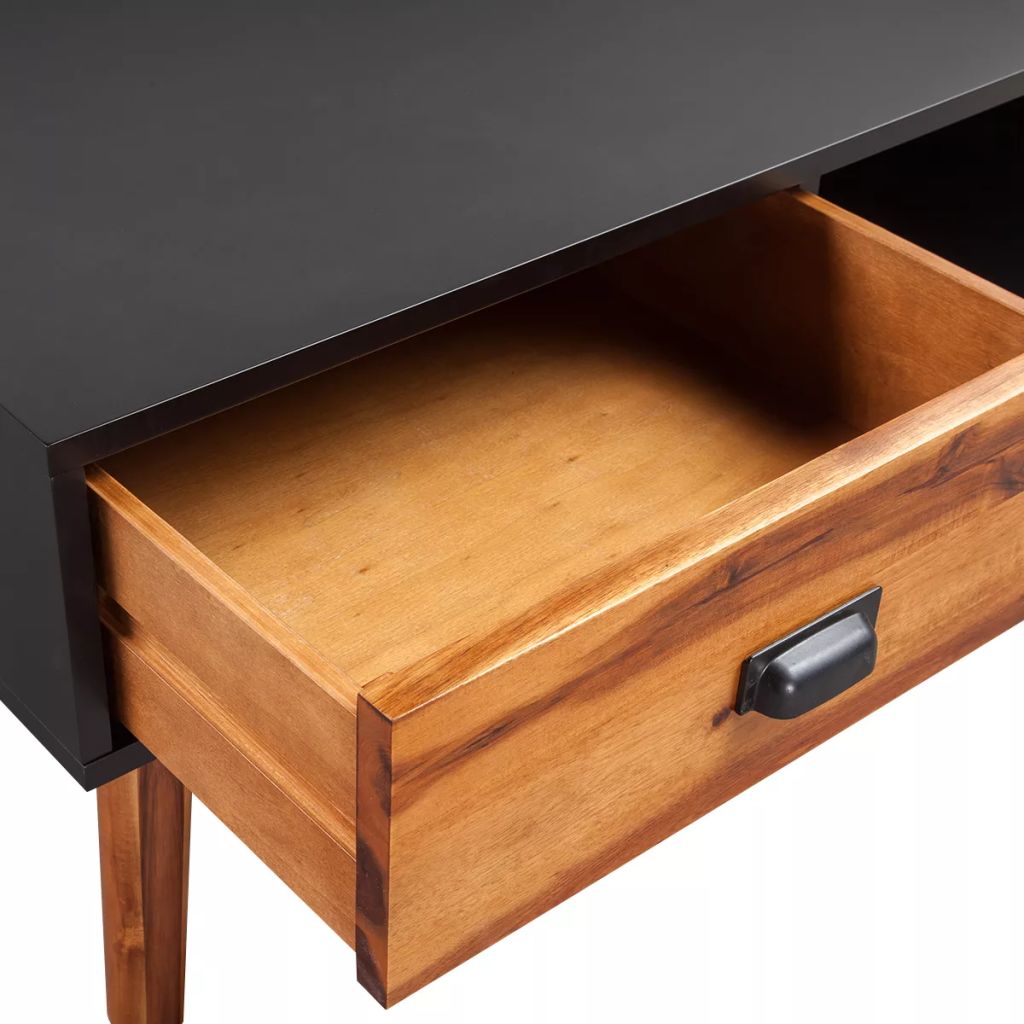 Solid Acacia Wood Coffee Table 90x50x40 cm
