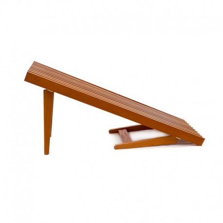 Ala Teak Indoor Outdoor Patio Garden Yard Bath Shower Spa Waterproof Stool Folding Bench