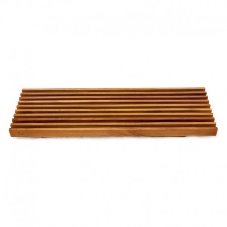 Ala Teak Indoor Outdoor Patio Garden Yard Bath Shower Spa Waterproof Stool Folding Bench