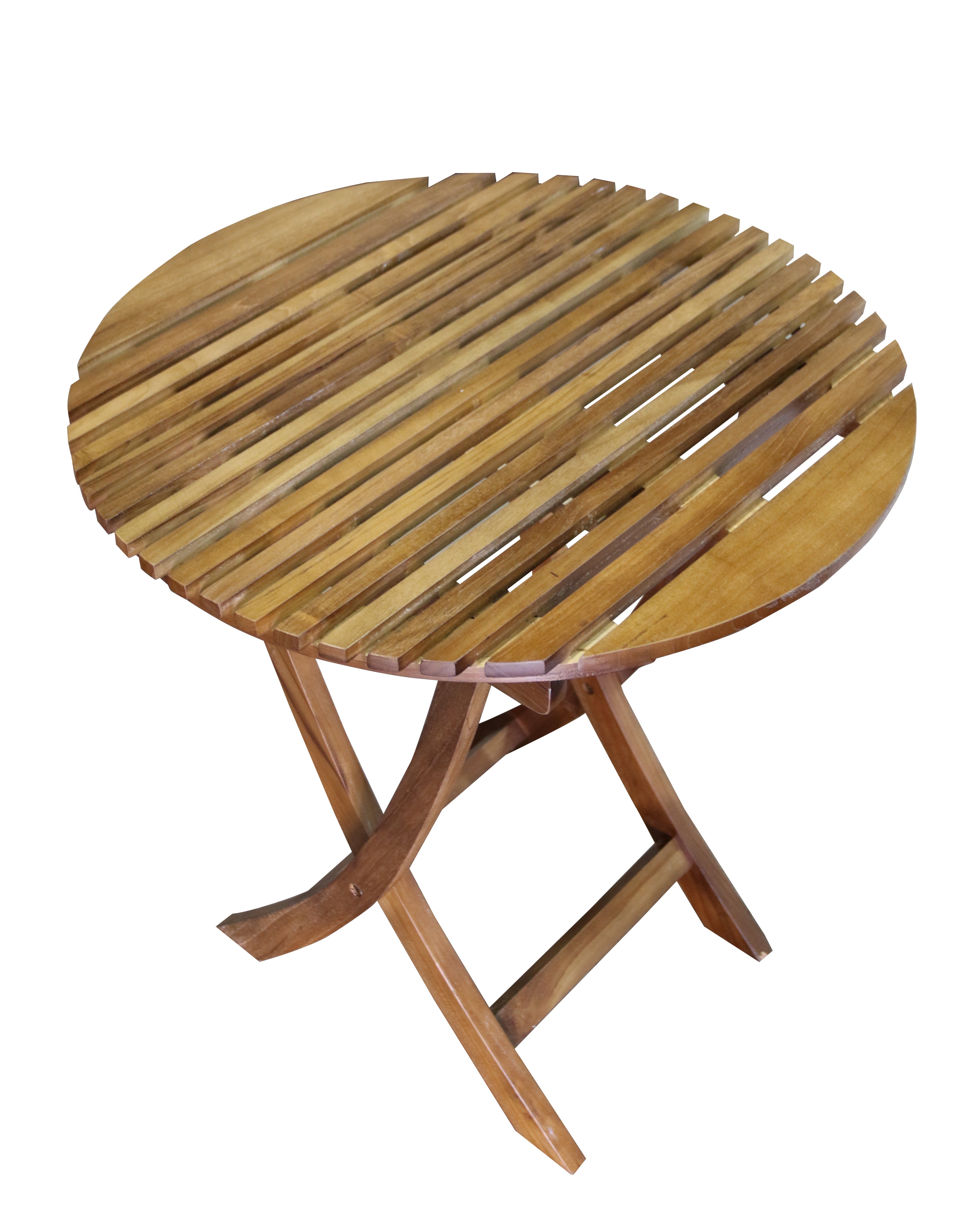 Ala Teak Indoor Outdoor Folding Teak Wood Table