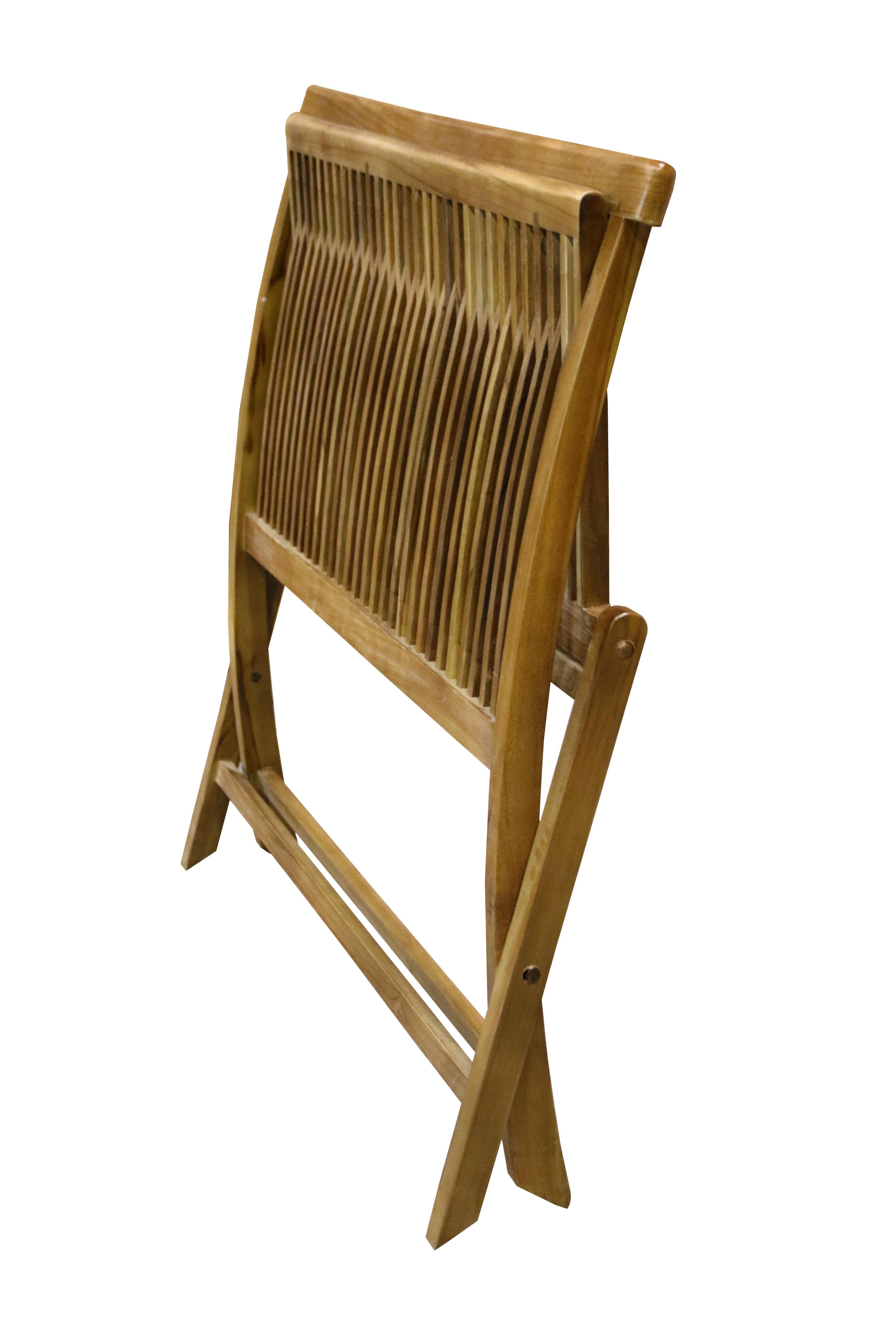 Ala Teak Wood indoor Outdoor Patio Garden Yard Folding Chair Seat Teak Chair
